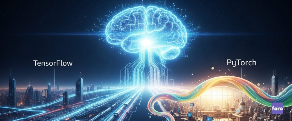TensorFlow در برابر PyTorch: کدام فریمورک هوش مصنوعی برای پروژه شما مناسب است؟